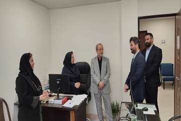 بازدید نماینده مجلس شورای اسلامی از مرکز بهداشت شهرستان رشت